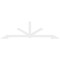Ekena Millwork Vanguard Architectural Grade PVC Gable Bracket, 108"W x 31 1/2"H x 2"D x 4"F, 7/12 Pitch GBP108X32X0204VAN00 - alternate 3